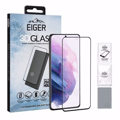Picture of Eiger Eiger GLASS 3D Full Screen Protector for Samsung Galaxy S21+