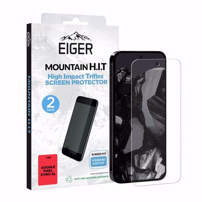 Picture of Eiger Eiger Mountain H.I.T Screen Protector (2 Pack) for Google Pixel 9 Pro XL