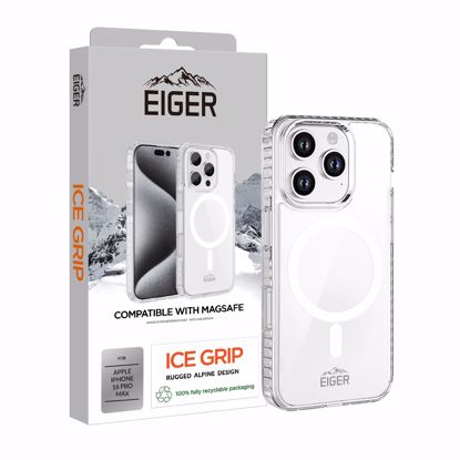 Picture of Eiger Eiger Ice Grip Magsafe Case for iPhone 16 Pro Max in Clear