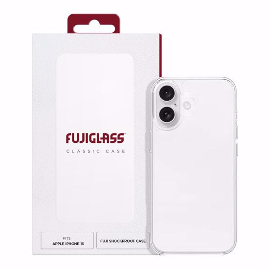 Picture of Fujiglass Fujiglass Classic Case for iPhone 16 in Clear