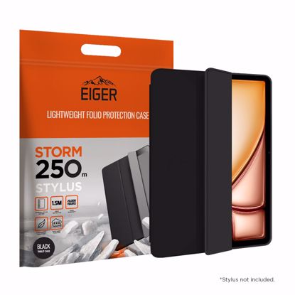 Picture of Eiger Eiger Storm 250m Stylus Case for iPad Air 11 (2024)/ Air (2022) in Black