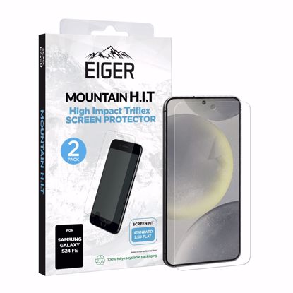 Picture of Eiger Eiger Mountain H.I.T Screen Protector (2 Pack) for Samsung S24 FE